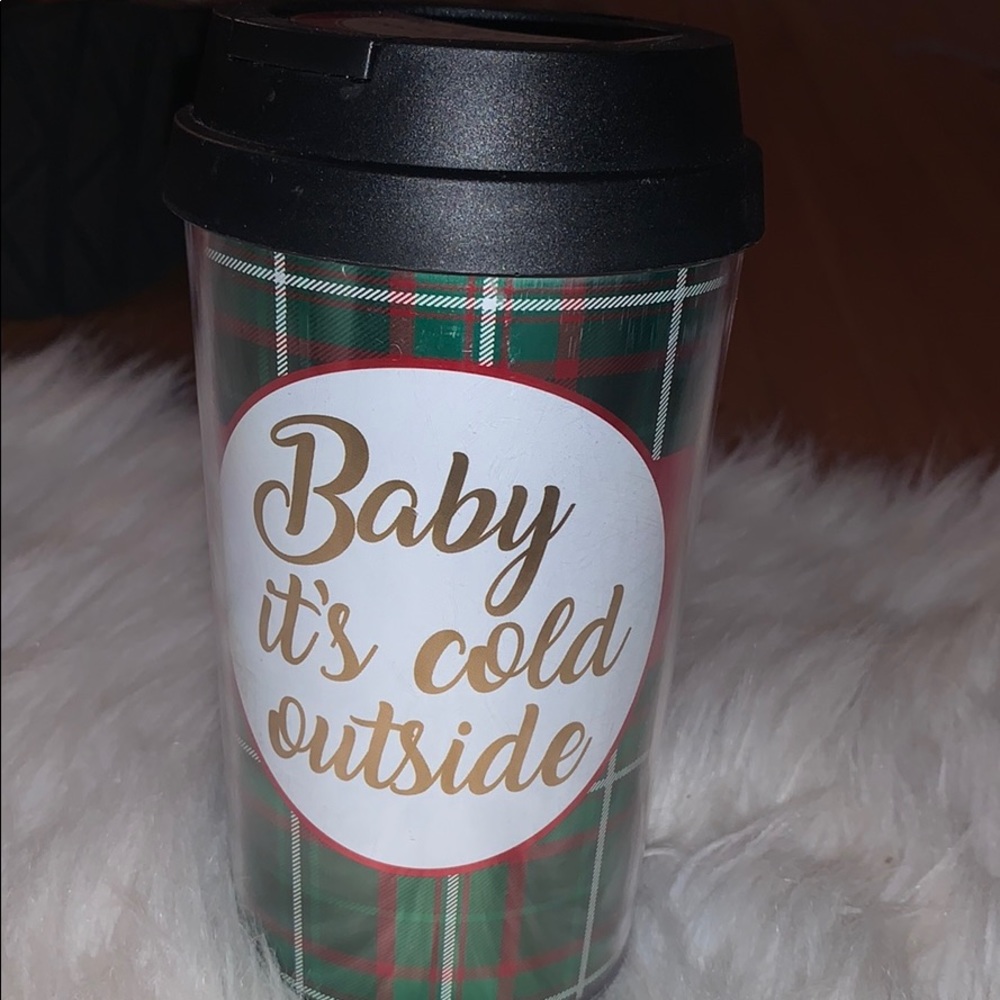 Cup with Hot cocoa still included